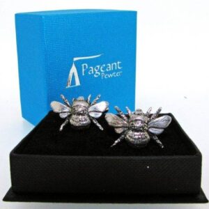 Mansjettknapper i tinn - Humle